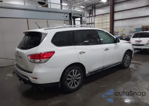 2016 Nissan Pathfinder Sl z USA, uszkodzony, nr VIN 5N1AR2MN9GC632141